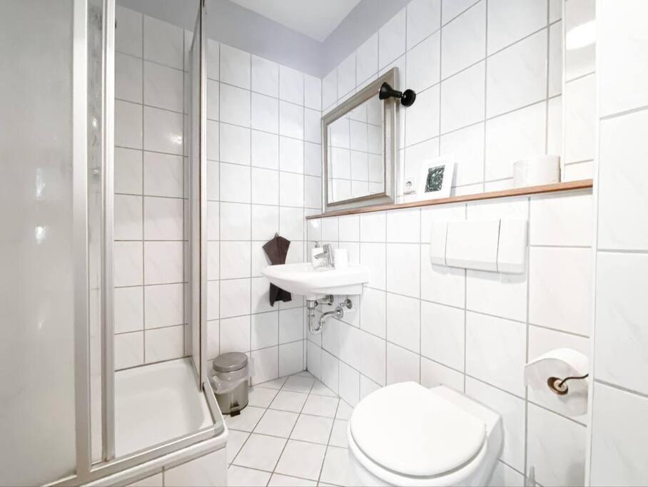 Schoene Ferienwohnung Mit Blick Ueber Stadtwald Leipzig Ngoại thất bức ảnh