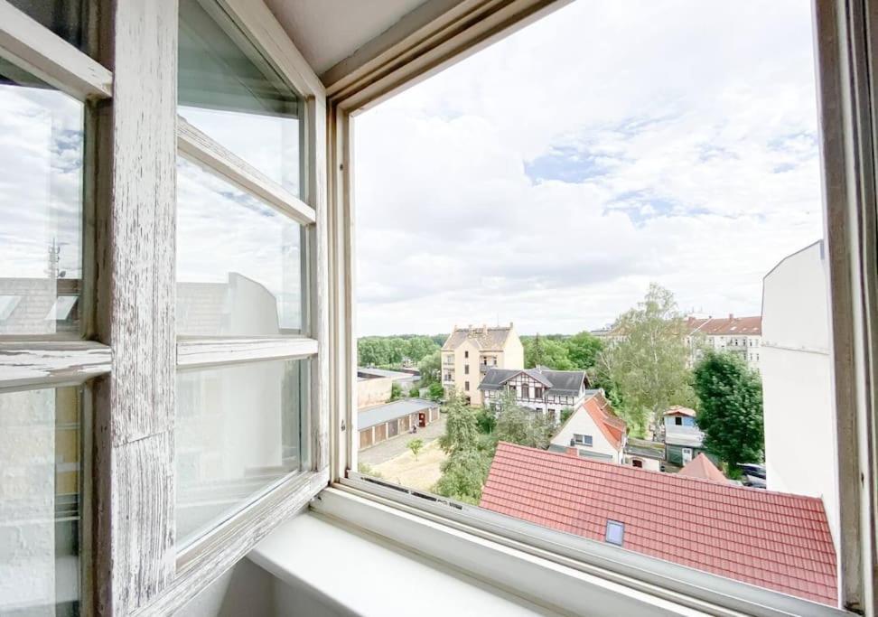 Schoene Ferienwohnung Mit Blick Ueber Stadtwald Leipzig Ngoại thất bức ảnh